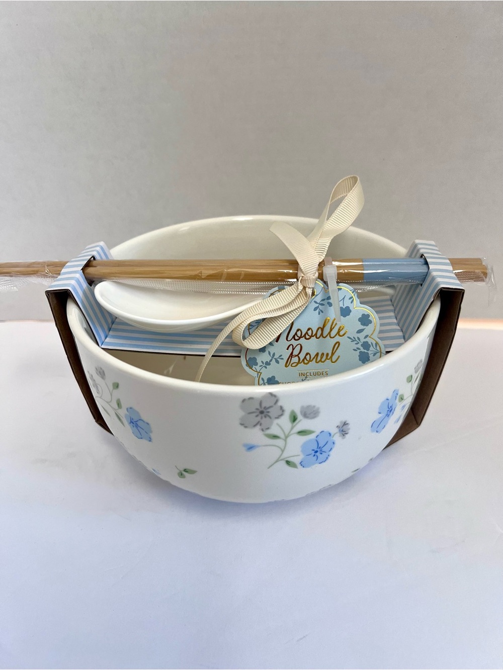 Sunday Morning Ceramic Noodle Bowl Set By Eccolo